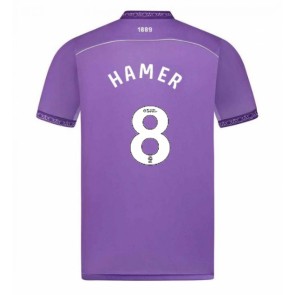 Sheffield United Gustavo Hamer #8 Tredje trøje 2025-26 Kort ærmer Sheffield United Gustavo Hamer #8 Tredje trøje 2025-26 Kort ærmer